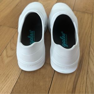 Gales all white nursing shoes.